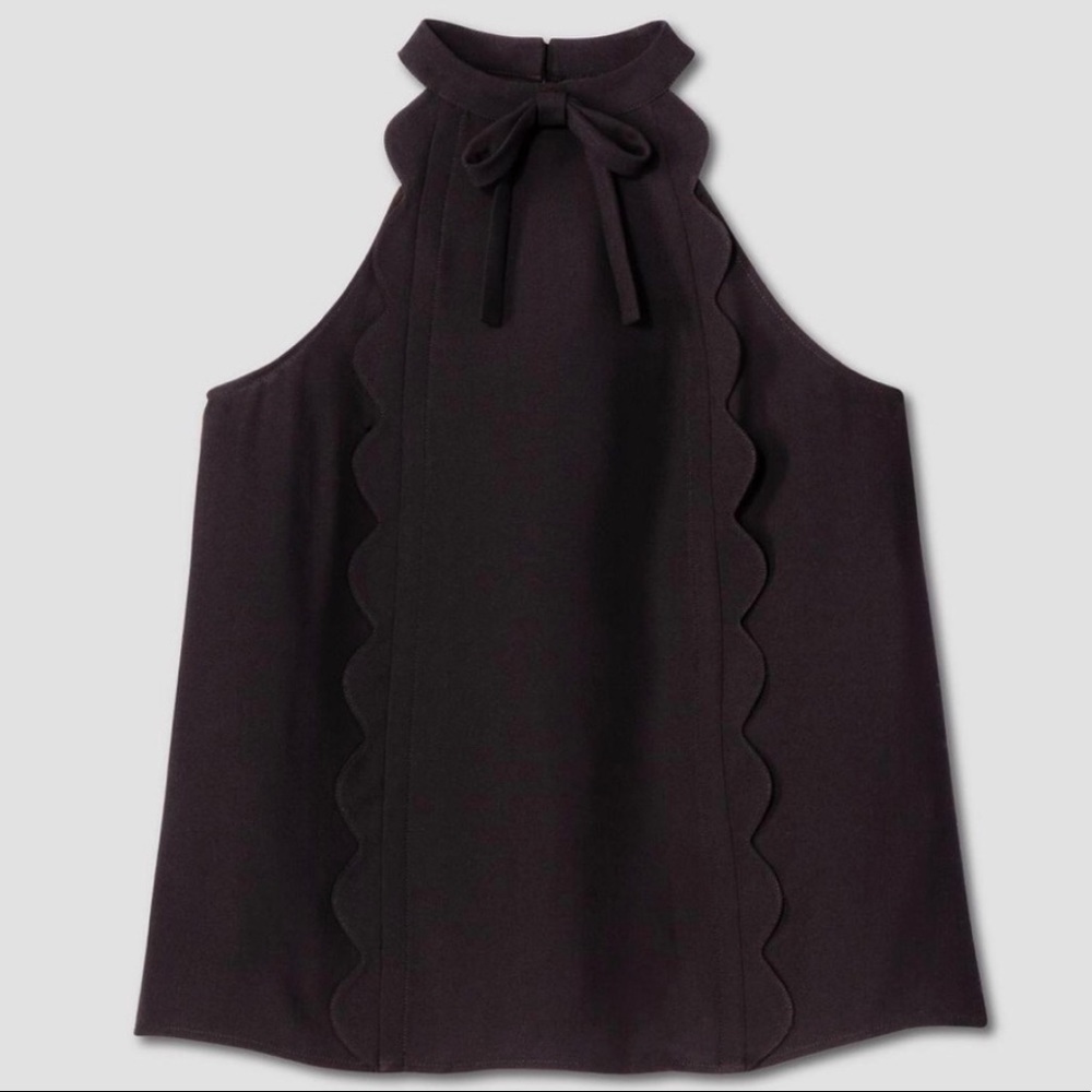 Victoria Beckham for Target Black Blouse XL